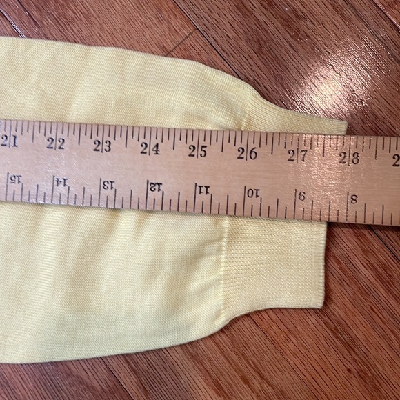 Brooks Brothers NWT Yellow Crew Neck Sweater Size XXL 100% Supima Cotton - Picture 6 of 13